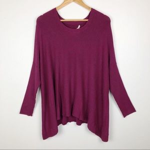 Eileen Fisher Round Neck Boxy Pullover Top